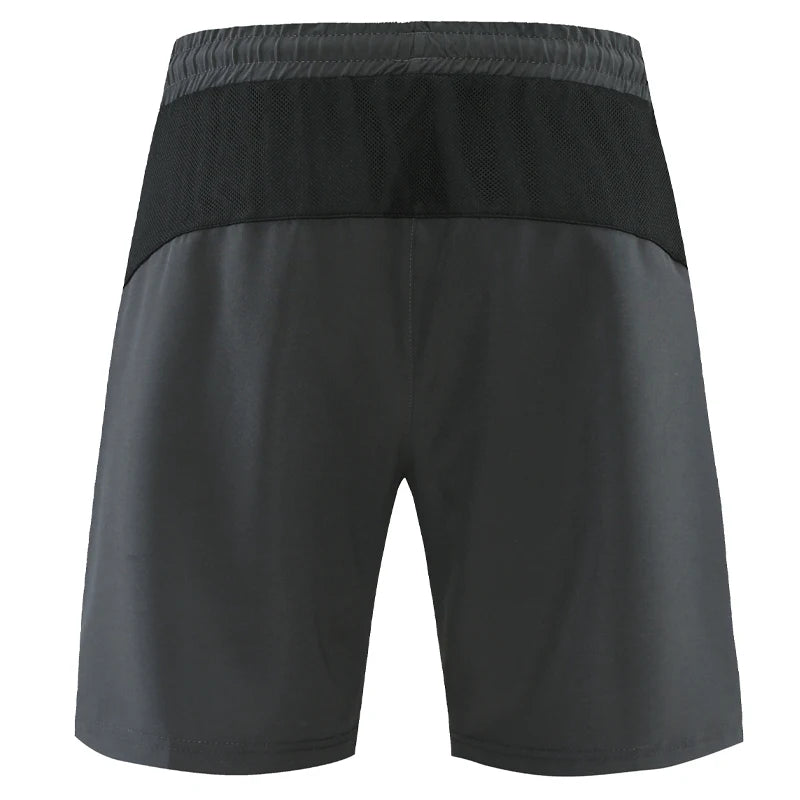 Men Patchwork Training Shorts