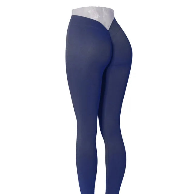 Nylon V Back Yoga Pants