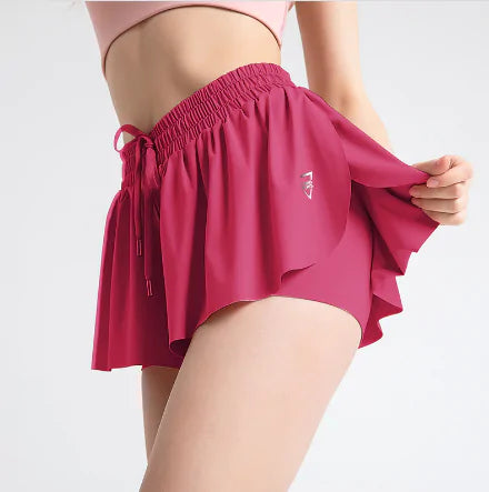 Flowy Running Yoga Shorts